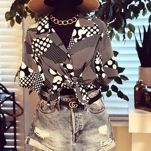 Notations vintage button down